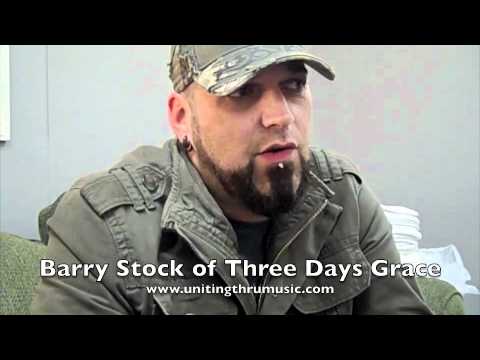 Barry Stock of Three Days Grace Talks About Being Bullied