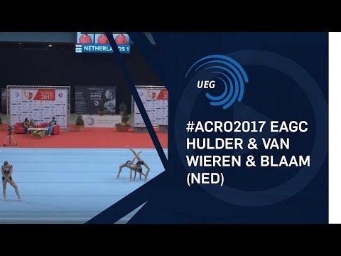 Women's group The Netherlands - 2017 Acro Europeans, junior balance final