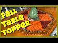 DIY Fall Table Topper | The Sewing Room Channel