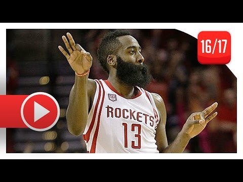 James Harden Triple-Double Highlights vs Wizards (2017.01.02) - 23 Pts, 10 Reb, 10 Ast, CLUTCH!