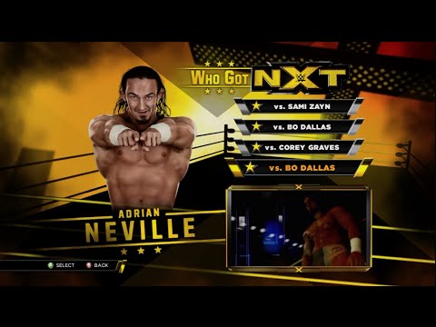 WWE 2K15 Who Got Nxt Adrian Neville Full Walkthrough, Legend Difficulty
