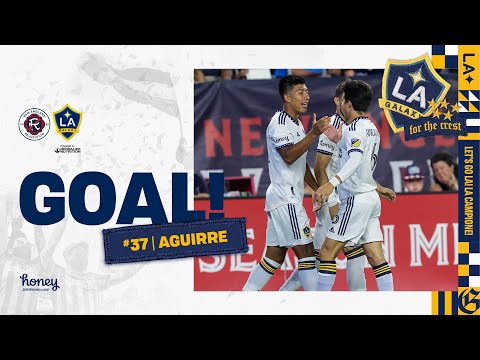 GOAL: Daniel Aguirre's first MLS goal for the LA Galaxy