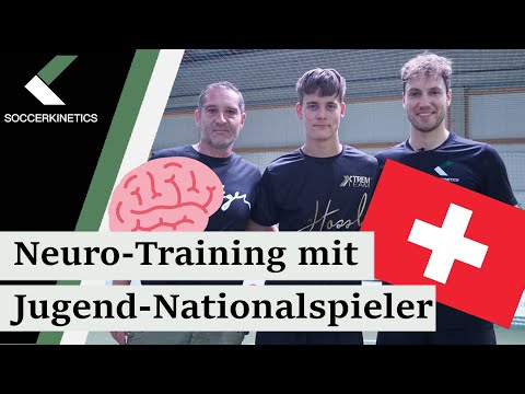Neuroathletik-Training für Fußballer mit Schweizer Jugend-Nationalspieler | Soccerkinetics