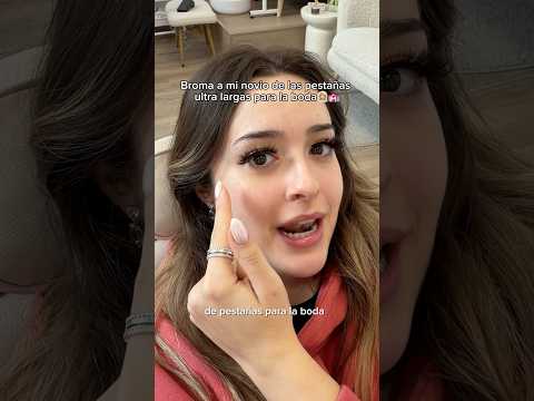 Gracias @A@AgapiCejas-o3v4ypor ser mi mejor cómplice 😏¿Cómo han quedado las pestañas?AAAAA👰🏼‍♀️
