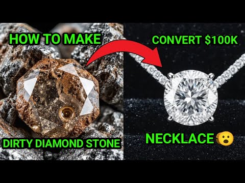 Inside a Jewelry Factory:From Raw Diamond to $100K Necklace