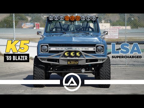 Supercharged 1969 Chevrolet Blazer K5