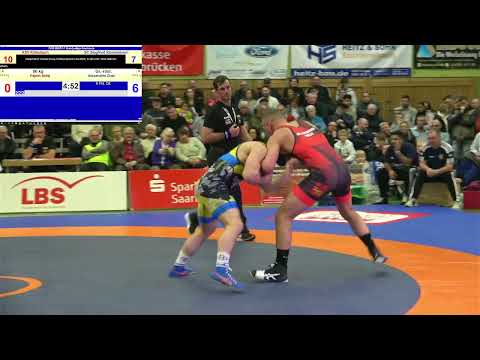 RINGEN DM 2023 1/2 Finale - 80kg GR Pajtim Sefaj vs. Alexandrin Gutu