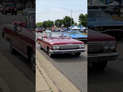 1962 Chevrolet Impala Classic Car Drive By Engine Sound Woodward Dream Cruise 2025