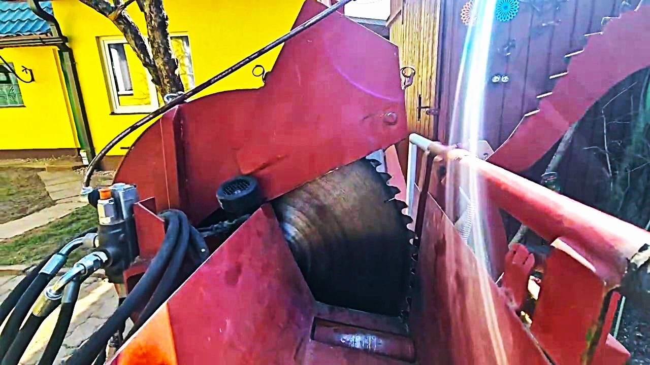 Пила для дров!(обзор)Работа в удовольствие!Firewood saw! Work is a pleasure!