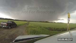 preview picture of video '5/28/2013 Bennington, KS Tornado Stock Footage Archive'