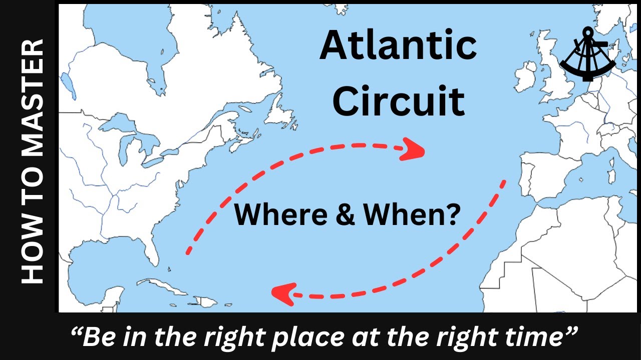How to master the Atlantic Circuit: Best Routes & Timings for Your Sailing Adventure