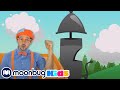 Steam Train Song Can You Hear That Sound Playground For Children Baby Cartoon Moonbug Kids