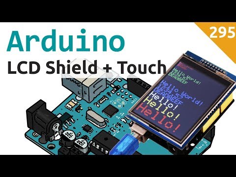 Setting Up Touch for the ILI9341 240x320 LCD Shield for Arduino - Video 295