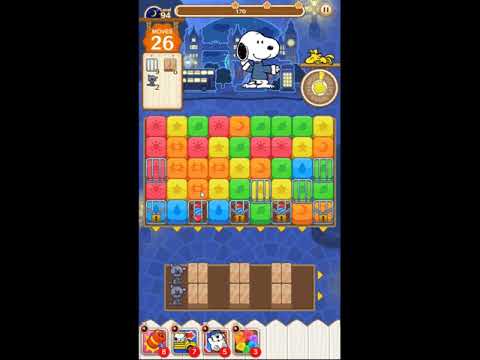 Snoopy Puzzle Journey Night Mode Level 94 - NO BOOSTERS 🐶🧩🧳 | SKILLGAMING ✔️