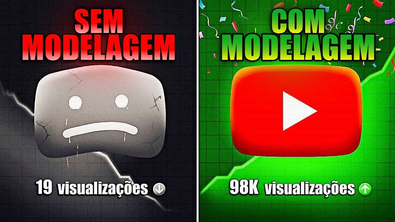 🔥🤑A MELHOR ESTRATÉGIA para CRESCER no YOUTUBE! (MODELAGEM)