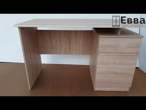 Миниатюра изображения товара Письменный стол Евва Турин ТР-1D1S/S (дуб сонома)