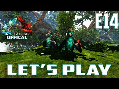Let's Play ARK:Survival Evolved Offical Crystal Isles-Ep.14-Argy Breeding & Mutations