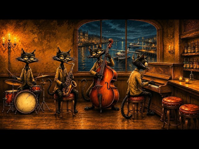 Vídeo relacionado con The Alley Cat All-Stars Groovy Saxofón Jazz Nights Póster Camiseta
