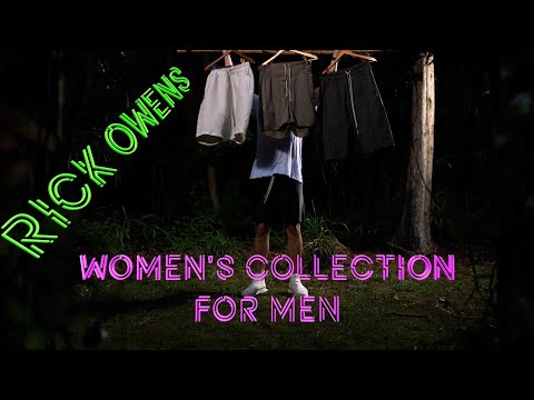 Rick Owens: Why buy from the Women's collection as a Guy? + Looks