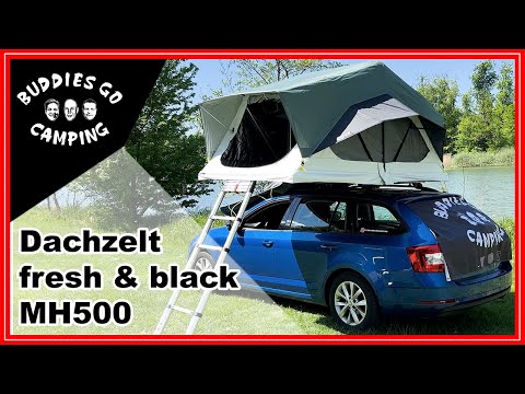 Quechua - MH500 Fresh & Black❗Rooftop tent for 2 people ❗ Decathlon ❗ Review ❗