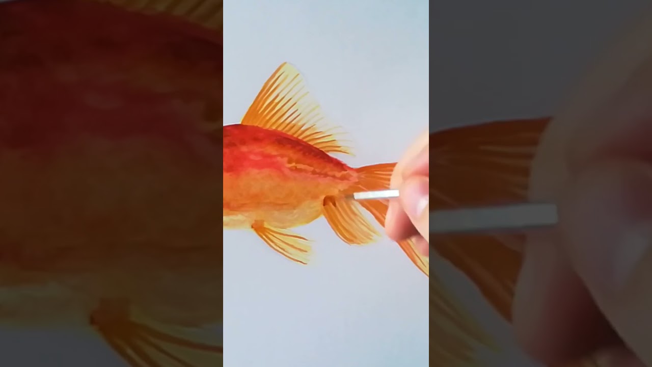 How to Paint a Fish Watercolor Tutorial