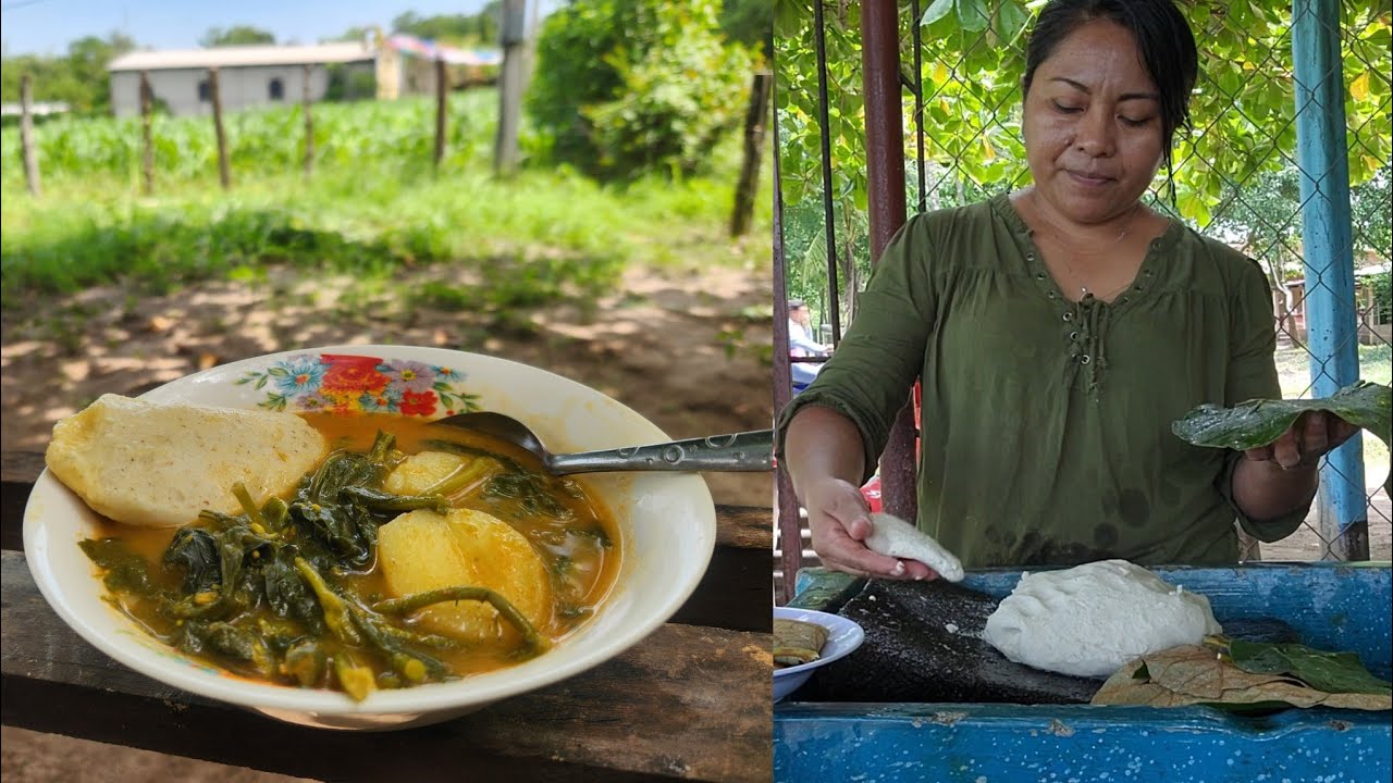 Mi mamá prepara esta deliciosa comida ancestral.