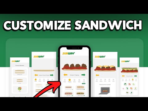How to Customize Sandwich on Subway app