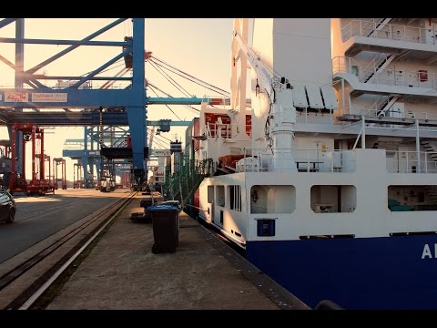 Cargo ship voyage with MS "Anna Sirkka" to Sweden - 1st voyage Oct. 2015