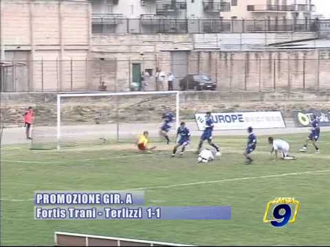 FORTIS TRANI - TERLIZZI 1-1  [2^ Giornata Eccellenza Pugliese 2009/2010]