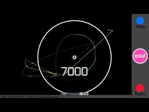 osu! Niko vs Rafis on Hatsune Miku - Atama No Taisou [Nogard]