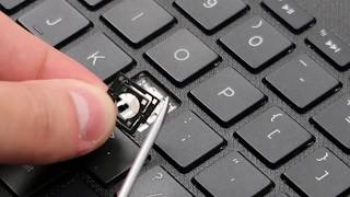 How To Fix - HP Laptop Key Replacement / Repair for Small Normal Sized Letter Function F Arrow Keys