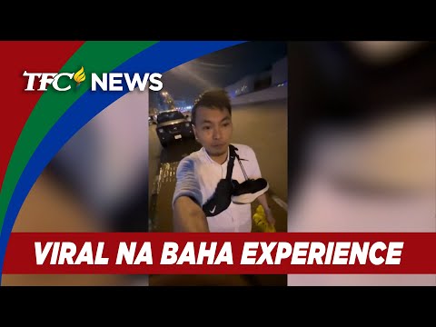 Pinoy nag-viral matapos samu't saring diskarte para makauwi sa kasagsagan ng baha sa Dubai TFC News