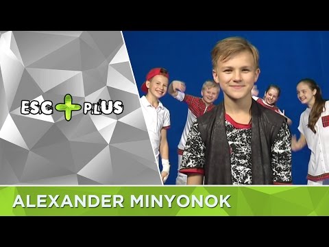Alexander Minyonok sends a message for ESC+Plus (Belarus at Junior Eurovision 2016)