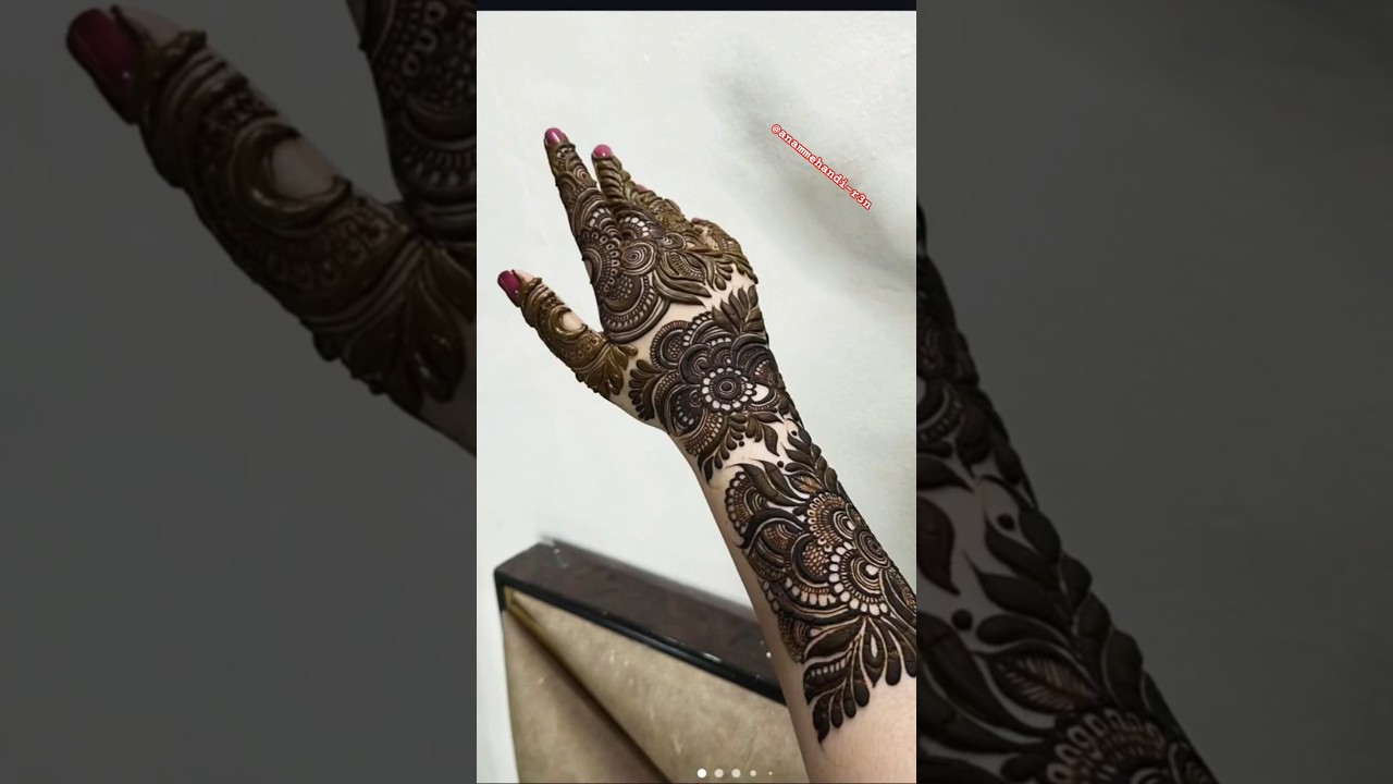 🌿New trending mehandidesign bakaraeid special henadesign💗🥀#beautifulmehndi #trendingshorts #henaart