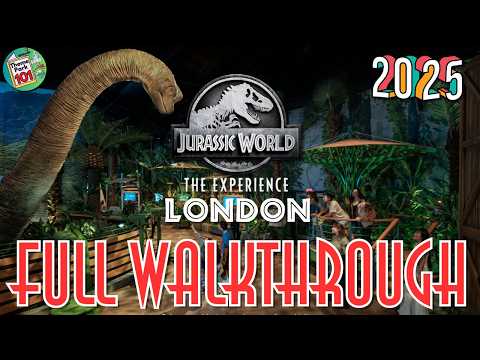 Jurassic World: The Experience LONDON - Full Experience with lots of Dinosaurs!