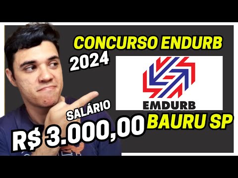 CONCURSO ENDURB BAURU 2024