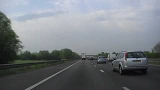 preview picture of video 'Driving On The M5 From J21 (Weston-Super-Mare) To J25 (Taunton), England 22nd April 2011'