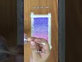 Blending Oil Pastel with Baby Oil | How to blend Oil pastels #drawing #art #mungyo #blending #shorts