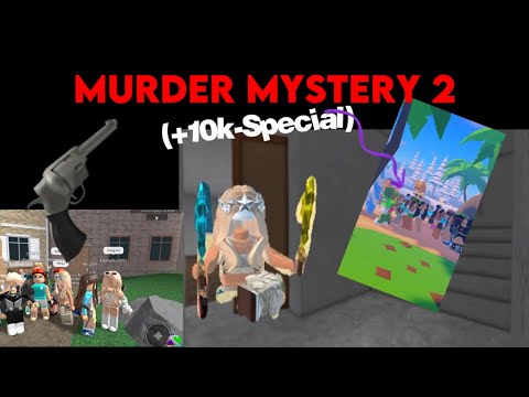 10k Special Part 1 || Murder Mystery 2 mit FANS 😍 || p1nguln