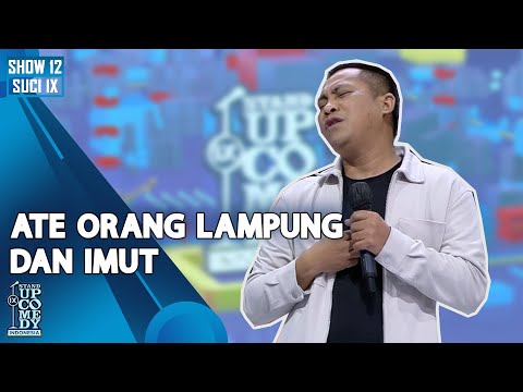 Stand Up Rio Dumatubun: Ate, Orang Lampung Yang Imut - SHOW 4 BESAR | SUCI IX