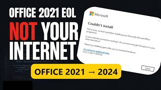 Office 2021 End of Life: How to Upgrade to Office 2024 (Fix Error 0-20