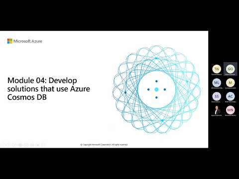 Module 4 Develop solutions that use Azure Cosmos DB