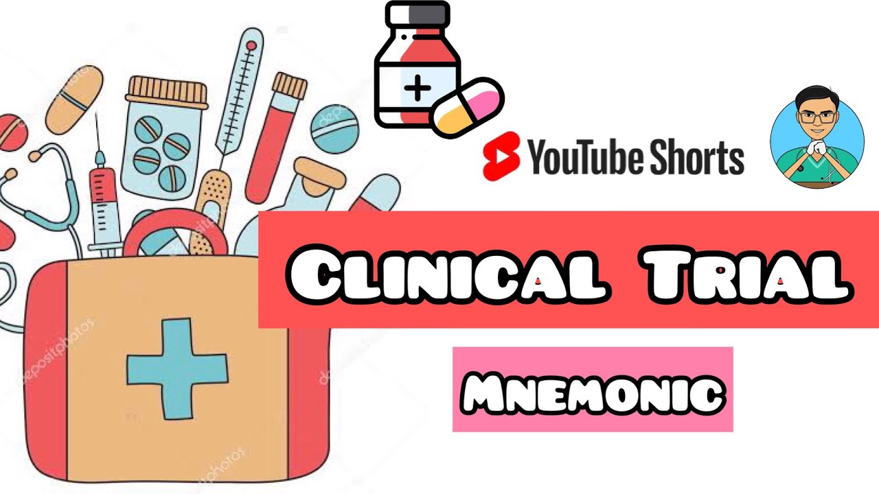Clinical Trials - mnemonic | Pharmacology | USMLE, NCLEX  | #shorts