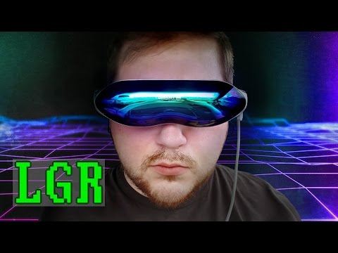LGR Oddware - Sony Glasstron HMD from the 90s