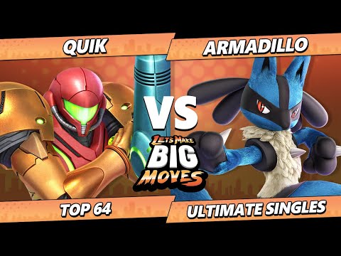 LMBM 2023 Top 64 - quiK (Samus) Vs. Armadillo (Lucario) SSBU Ultimate Tournament