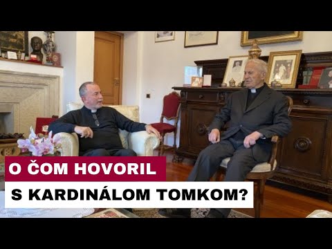 Arcibiskup Cyril Vasiľ SJ navštívil v Ríme kardinála Jozefa Tomka
