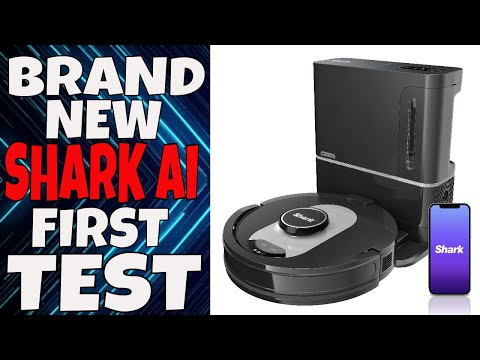 NEW! Shark Ai Robot Vacuum w/ LIDAR & Self Empty Bin RV2502AE - First TEST & Impressions