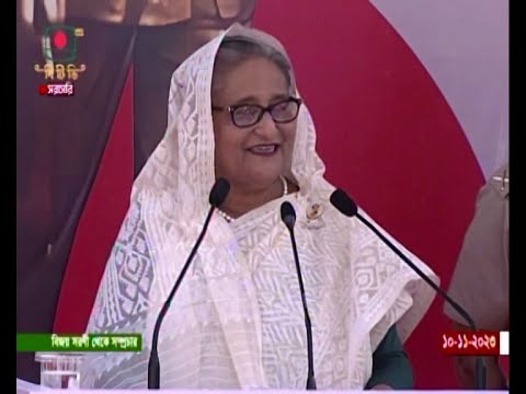 রাজধানীর বিজয় স্মরনীতে মৃত্যুঞ্জয়ী প্রঙ্গন উদ্বোধন করলেন প্রধানমন্ত্রী