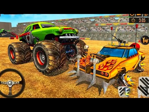 Monster truck Derby Racing crash stunts – car Games truck Games
