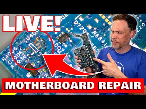 Is It Possible To Repair A Laptop Motherboard Live???
